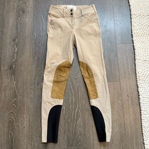 The Tailored Sportsman 24R boot sock low rise front zip breeches